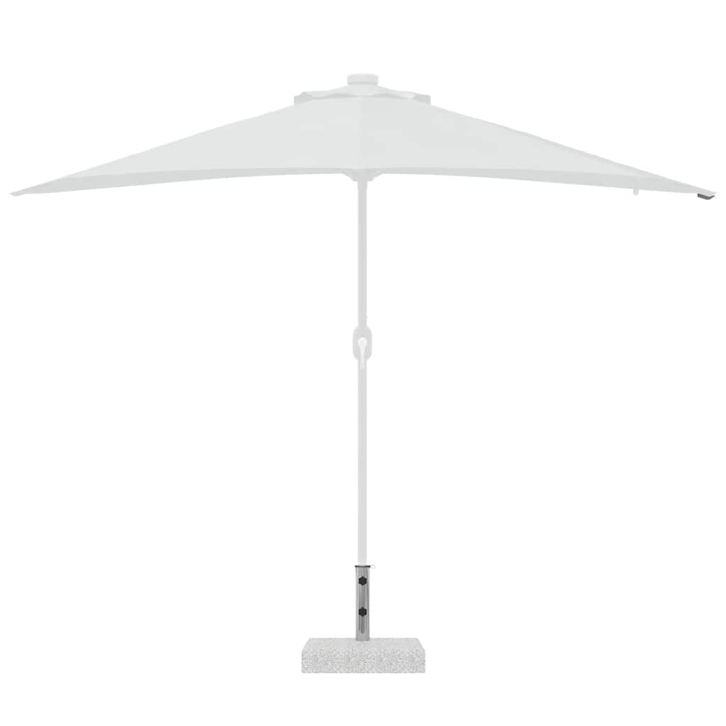 Base de sombrilla de granito rectangular 25 kg