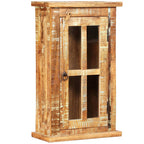Armario de pared de madera maciza reciclada 44x21x72 cm