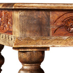 Mesa de centro madera maciza de acacia y mango 110x60x38 cm