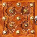 Mueble para TV madera maciza de acacia 120x30x40 cm