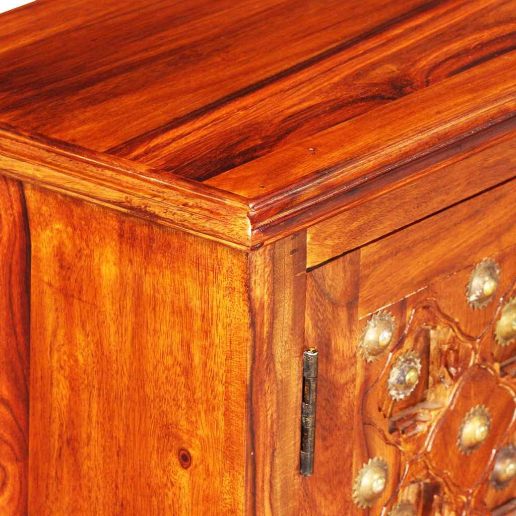 Mueble para TV madera maciza de acacia 120x30x40 cm