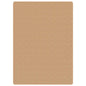 Alfombra de yute con reverso de latex color natural 120x180 cm