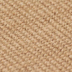Alfombra de yute con reverso de latex color natural 120x180 cm