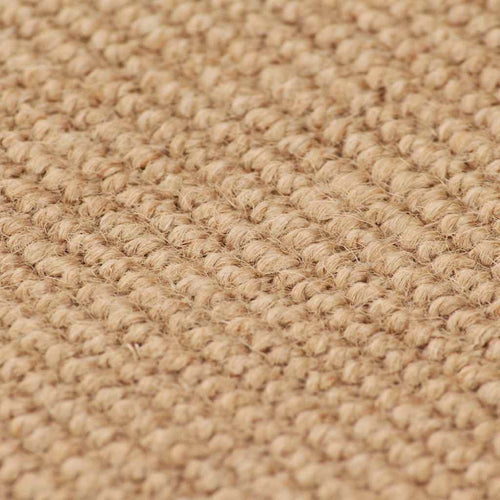 Alfombra de yute con reverso de latex color natural 120x180 cm