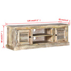 Mueble para TV de madera maciza de mango