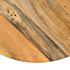 Mesa de bar madera maciza de mango 60x(76-110) cm