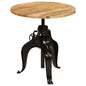 Mesa de bar madera maciza de mango 60x(76-110) cm