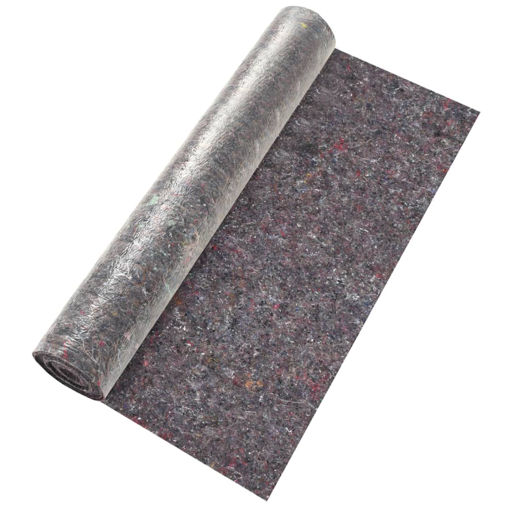 Fieltro antideslizante de pintor 2 unidades 50 m 180 g/m² gris