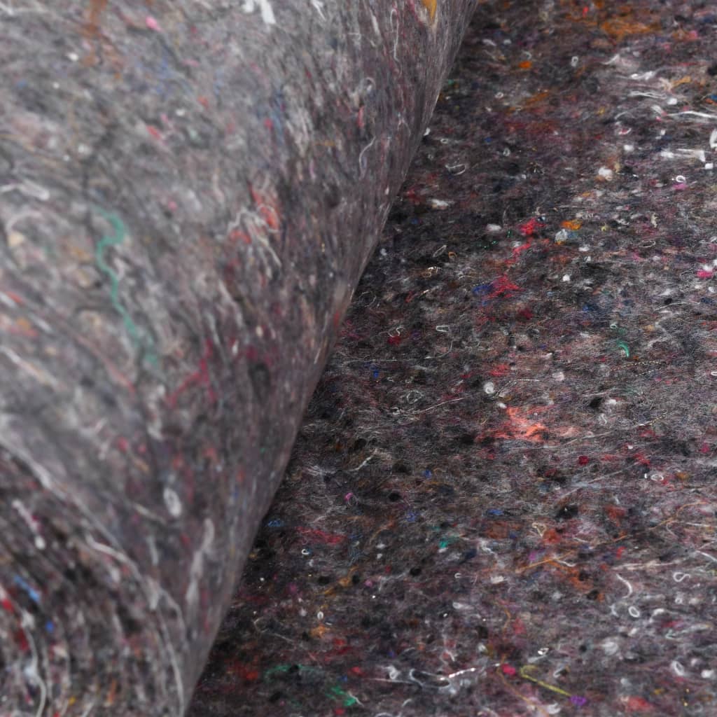 Fieltro antideslizante de pintor 2 unidades 50 m 180 g/m² gris