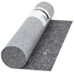 Fieltro antideslizante de pintor 50 m 280 g/m² gris