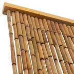 Cortina de bambú para puerta contra insectos 120x220 cm