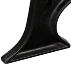 2 Patas de mesa de comedor en hierro macizo fundido