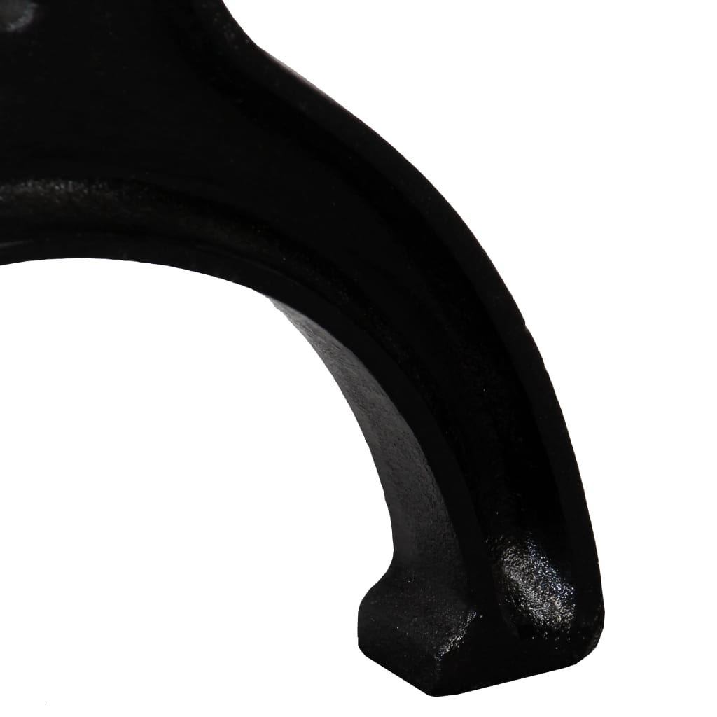 Patas de banco estructura en X 2 uds hierro fundido