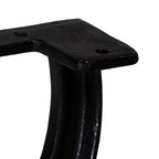 Patas de banco estructura en X 2 uds hierro fundido