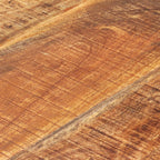 Mesa de centro de madera maciza de mango 60x40 cm