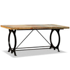 Mesa de comedor de madera maciza reciclada 180 cm