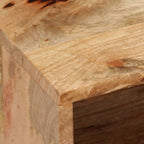 Mueble de TV de madera maciza de mango 120x30x40 cm