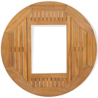 Tablero para caja de cerveza madera de teca 70 cm