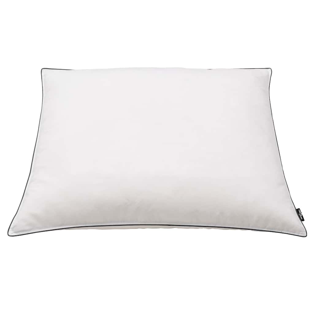Almohadas 2 uds relleno plumón/plumas 70x60 cm blanco