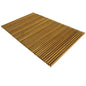 Alfombrilla de baño de madera de acacia 80x50 cm