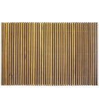 Alfombrilla de baño de madera de acacia 80x50 cm