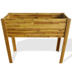 Arriate de madera maciza de acacia
