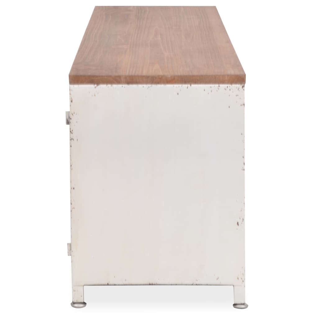 Mueble para TV blanco 120x30x40 cm