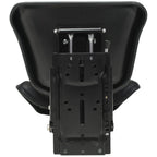 Asiento de tractor con suspensión negro