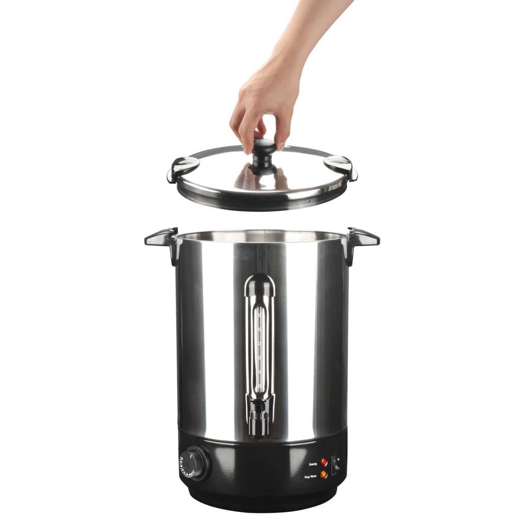 Calentador de vino de acero inoxidable 15 L 2500 W