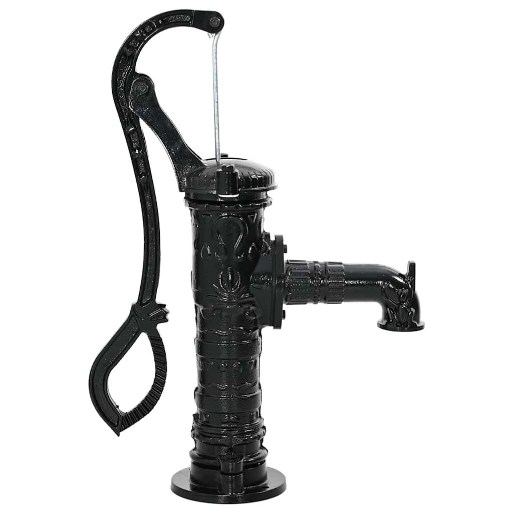 Bomba de agua manual para jardín de hierro fundido
