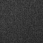 Sillas de comedor 2 unidades tela gris oscuro