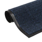 Alfombra de entrada rectangular de nudo 120x180 cm antracita