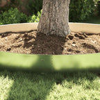 Cercas para césped 15 piezas acero galvanizado 100x20cm