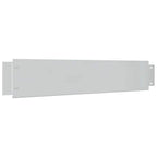 Cercas para césped 15 piezas acero galvanizado 100x20cm