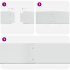 Cercas para césped 15 piezas acero galvanizado 100x20cm