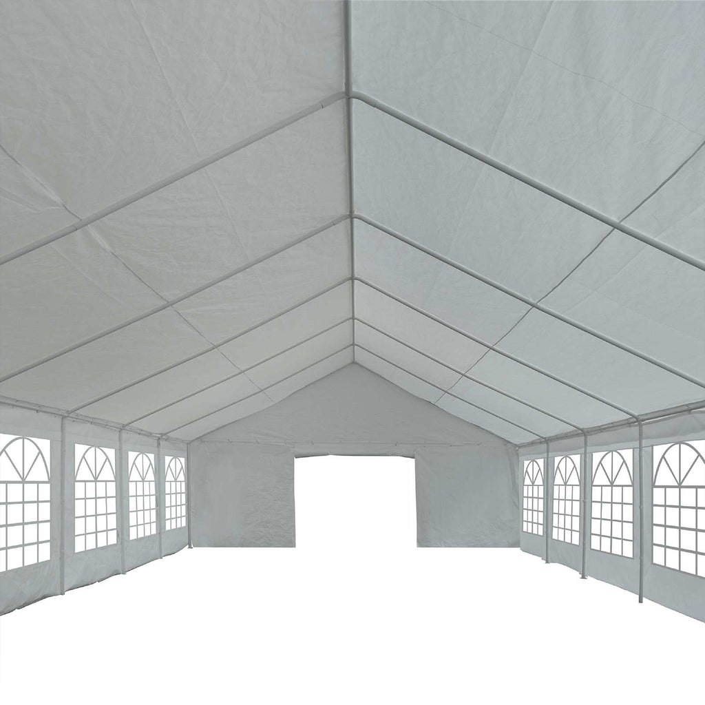 Tela de tienda sin estructura Gris 10 x 5 m PE