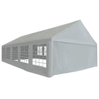 Tela de tienda sin estructura Gris 10 x 5 m PE