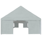Tela de tienda sin estructura Gris 10 x 5 m PE