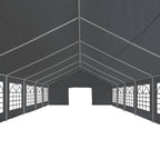 Tela de tienda sin estructura Gris 12 x 6 m PE