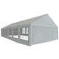 Unstructured Tent Tarp Gray 12 x 6 m PE