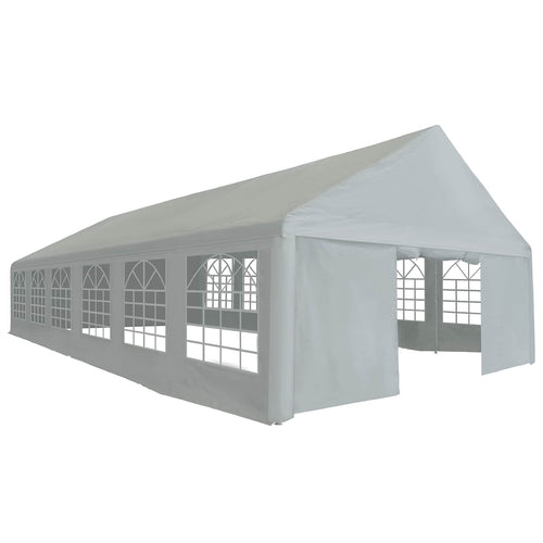 Unstructured Tent Tarp Gray 12 x 6 m PE