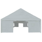 Tela de tienda sin estructura Gris 12 x 6 m PE
