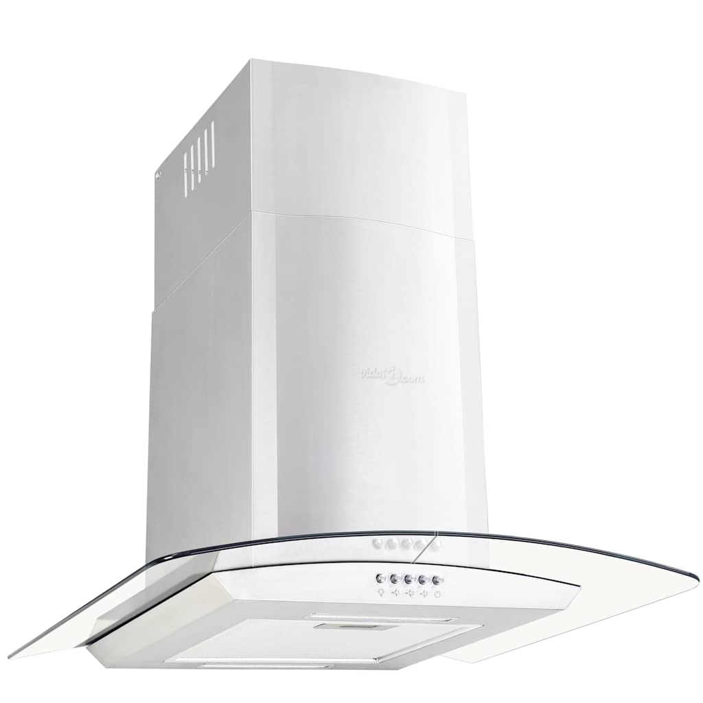 Campana extractora de pared 60 cm acero inoxidable 756 m³/h LED