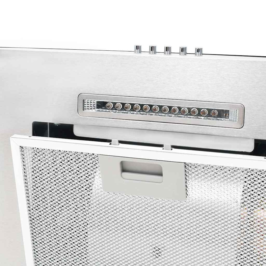 Campana extractora de pared 60 cm acero inoxidable 756 m³/h LED