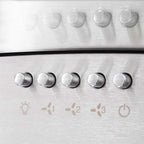 Campana extractora de pared 60 cm acero inoxidable 756 m³/h LED