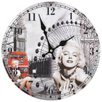 Reloj de pared vintage 30 cm