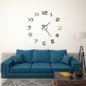 3D Modern Design Wall Clock 100cm XXL Gold