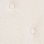 Conjunto de sofás 2 piezas tela blanco crema