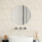 Round wall mirror glass 50 cm