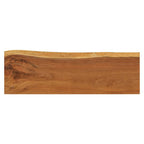 Mesa consola de madera maciza de suar 110x35x75 cm